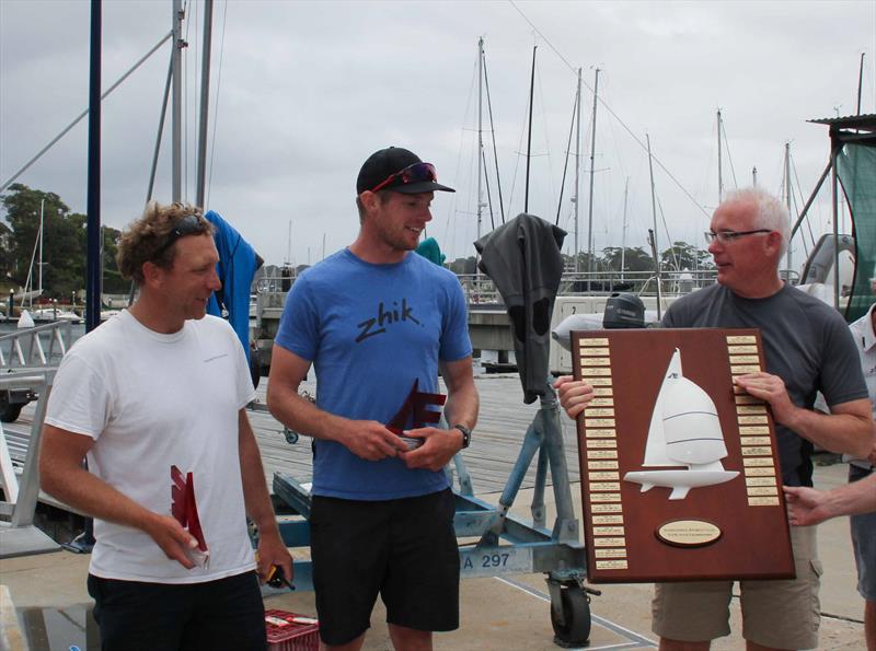 Mark Andrews, Sam Haines & Chris Hampton win the Etchells NSW State Championship photo copyright Stephen Collopy / RPAYC taken at Royal Prince Alfred Yacht Club and featuring the Etchells class