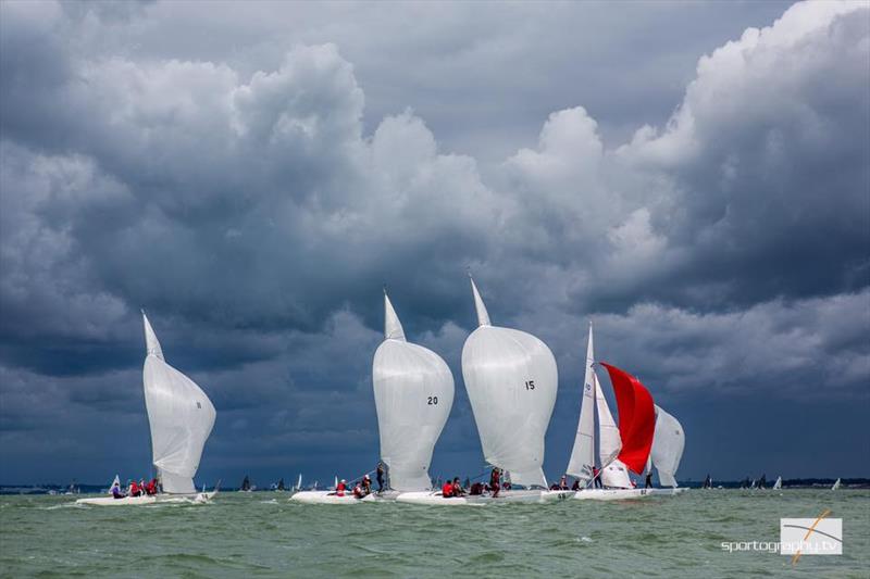 The Gertrude Cup 2017  photo copyright www.sportography.tv taken at Royal Thames Yacht Club and featuring the Etchells class