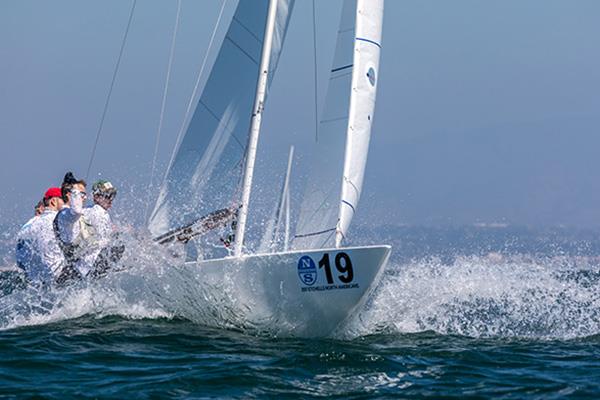 Etchells North American Championships at San Diego day 2 photo copyright Cynthia Sinclair taken at San Diego Yacht Club and featuring the Etchells class