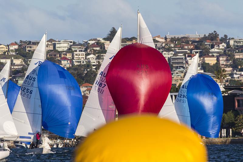 Etchells Milson Silver Goblets trophy at Sydney Harbour photo copyright Andrea Francolini taken at Royal Sydney Yacht Squadron and featuring the Etchells class