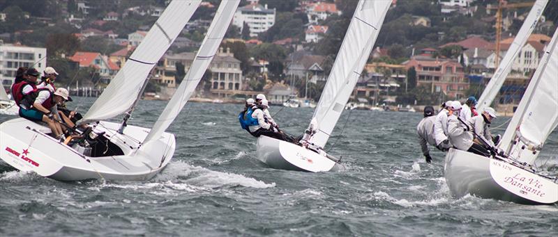 Iron Lotus Lisa Rose and La Vie Dasante - 2018 Etchells NSW Championship  photo copyright Darcie C Photography taken at Royal Sydney Yacht Squadron and featuring the Etchells class