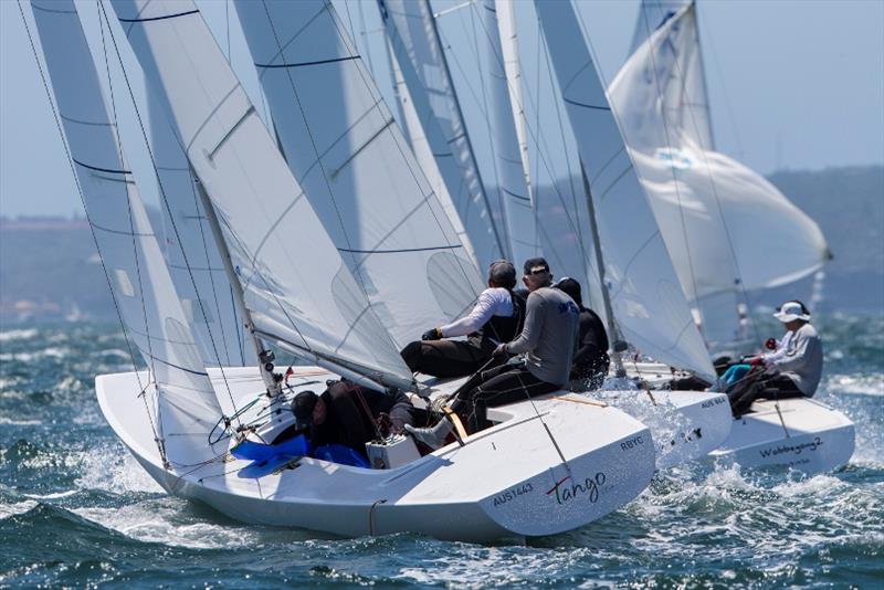 Etchells States Tango second overall photo copyright Andrea Francolini taken at Royal Sydney Yacht Squadron and featuring the Etchells class
