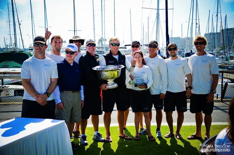 Alex Roepers' Plenty team win the Farr 40 California Cup photo copyright Sara Proctor / www.sailfastphotography.com taken at California Yacht Club and featuring the Farr 40 class