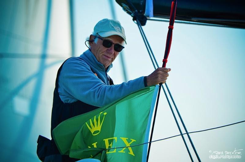 Popular German skipper Wolfgang Schaefer has rejoined the Farr 40 circuit after a health scare and steered Struntje Light to victory in Race 3 on day 2 of the Farr 40 Class at the Rolex Big Boat Series - photo © Sara Proctor / www.sailfastphotography.com
