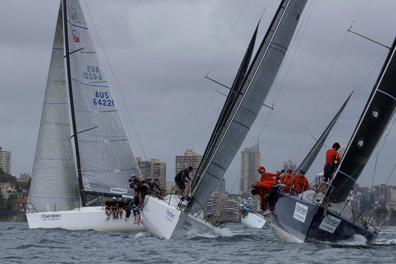 Day 2 of the Farr 40 NSW State Title photo copyright Pete Harmsen taken at Royal Sydney Yacht Squadron and featuring the Farr 40 class