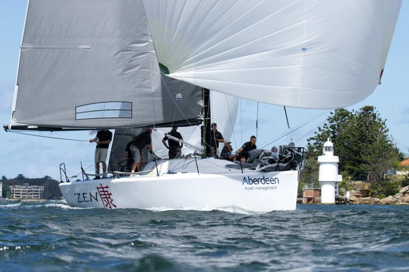 3rd overall and Corinithian winner, Zen, at the Farr 40 Australian Nationals photo copyright Pete Harmsen taken at Royal Sydney Yacht Squadron and featuring the Farr 40 class