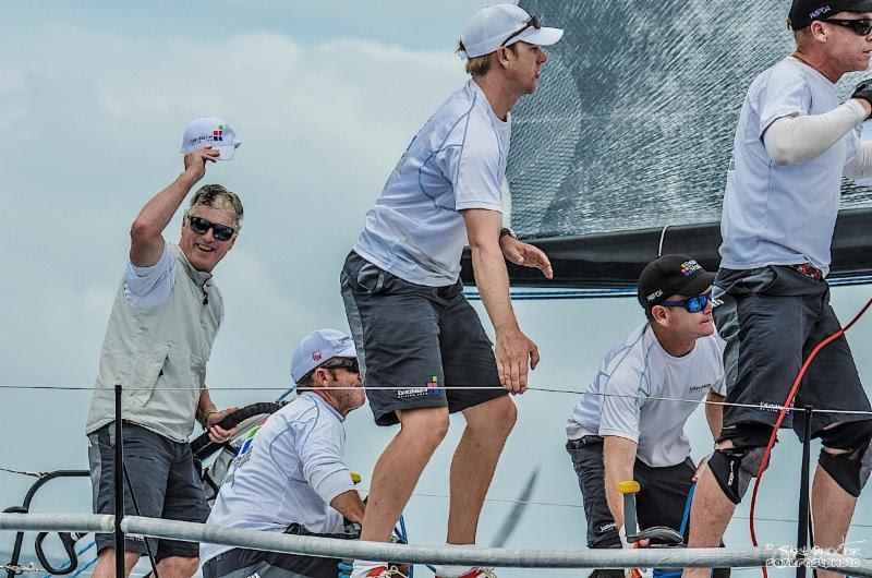 Class President Martin Hill during the Rolex Farr 40 Pre-Worlds - photo © Sara Proctor / www.sailfastphotography.com