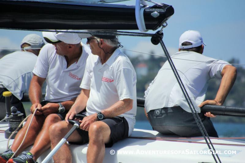 Total concentration pays off for Struntje Light on day 2 of the Farr 40 Sydney Open Regatta photo copyright Nic Douglass / www.AdventuresofaSailorGirl.com taken at Royal Sydney Yacht Squadron and featuring the Farr 40 class