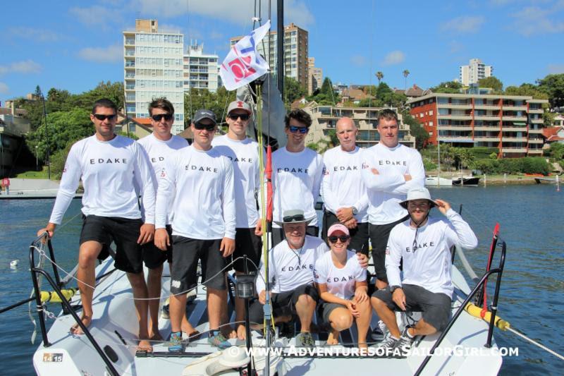 Edake finished Sydney Open strongly to take the Corinthian title at the Farr 40 Sydney Open Regatta photo copyright Nic Douglass / www.AdventuresofaSailorGirl.com taken at Royal Sydney Yacht Squadron and featuring the Farr 40 class