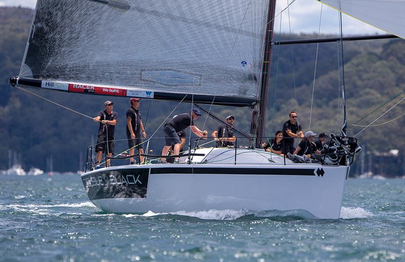 Double Black on day 1 of the Farr 40 Pittwater One Design Trophy - photo © Crosbie Lorimer