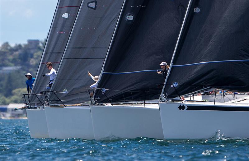 Bowmen on day 1 of the Farr 40 Pittwater One Design Trophy - photo © Crosbie Lorimer