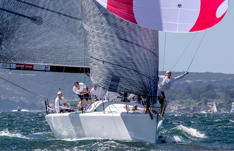 Angophora runner-up at the Farr 40 Nationals in Sydney photo copyright Crosbie Lorimer taken at Royal Sydney Yacht Squadron and featuring the Farr 40 class