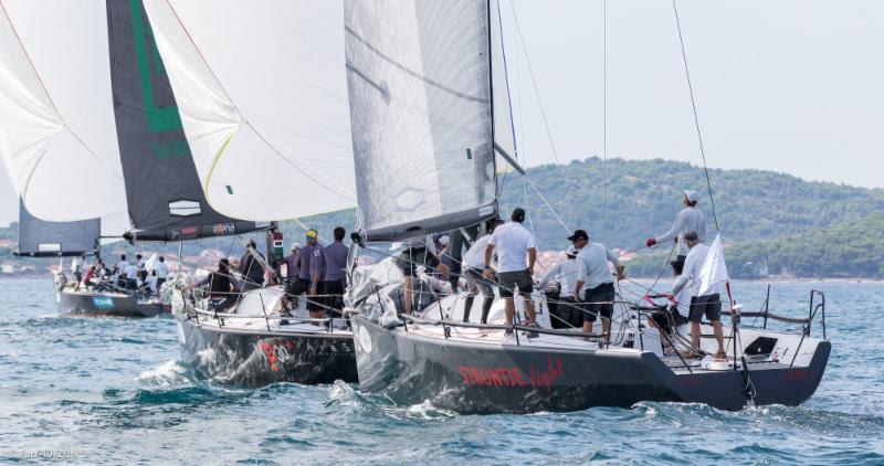 Struntje Light skipper Wolfgang Schaefer called conditions off Capri `tricky and difficult` and said local knowledge is imperative when racing on the Bay of Napes photo copyright Farr 40 / ZGN taken at Yacht Club Capri and featuring the Farr 40 class