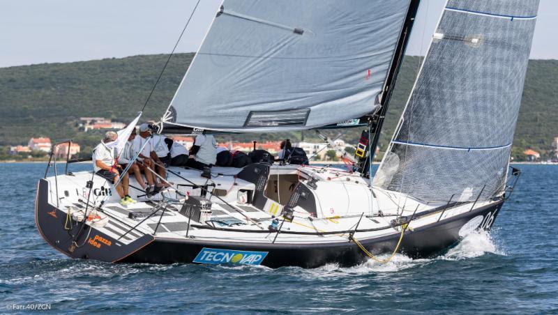 Pazza Idea, skippered by Pierluigi Bresciani, is one of the top Corinthian teams competing on the 2017 Farr 40 International Circuit photo copyright Farr 40 / ZGN taken at Yacht Club Capri and featuring the Farr 40 class