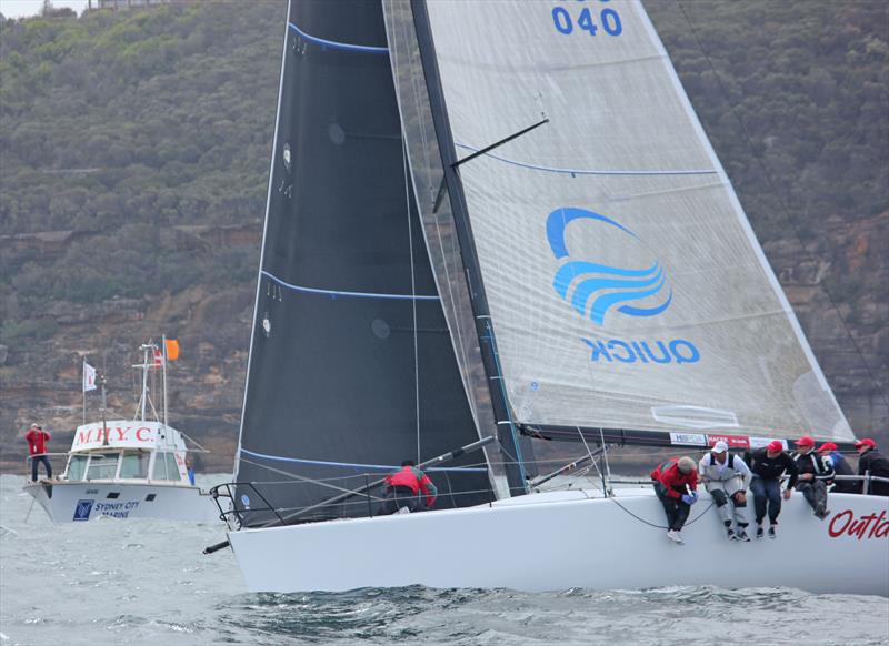 Leader Outlaw on day 1 of the Farr 40 MHYC One Design Trophy - photo © Jennie Hughes