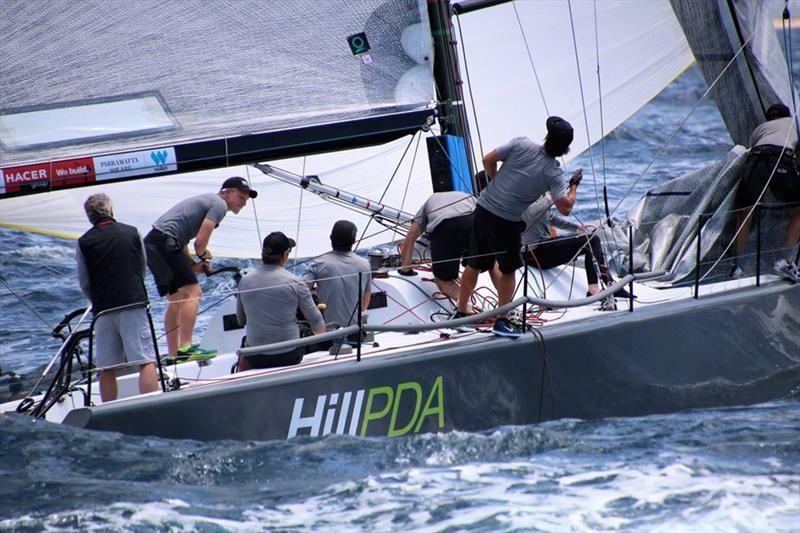 Hill PDA - Farr 40 Newcastle One Design Trophy 2017 photo copyright Jen Hughes taken at Newcastle Cruising Yacht Club and featuring the Farr 40 class