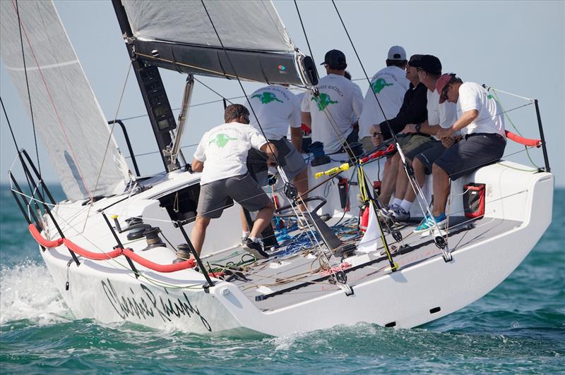 Farr 400 racing on day 1 of Quantum Key West 2013 photo copyright Jesus Renedo taken at  and featuring the Farr 400 class
