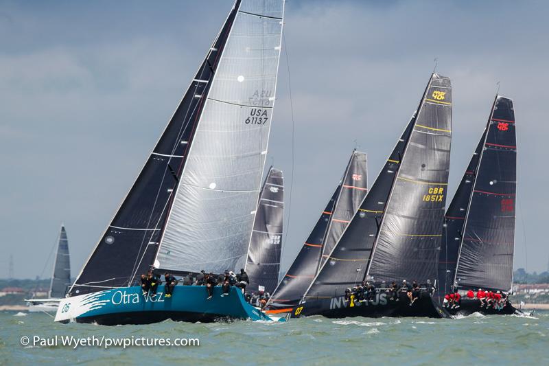 Fast 40  fleet during the RORC IRC Nationals photo copyright Paul Wyeth / www.pwpictures.com taken at Royal Ocean Racing Club and featuring the Fast 40 class