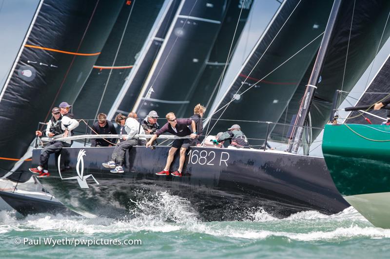 Fast 40  fleet during the RORC IRC Nationals - photo © Paul Wyeth / www.pwpictures.com
