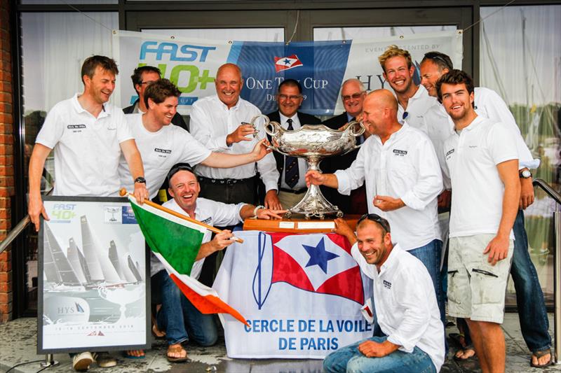 Peter Morton's Girls on Film win the One Ton Cup photo copyright Paul Wyeth / HYS One Ton Cup taken at Royal Southern Yacht Club and featuring the Fast 40 class