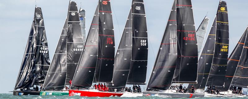 Fantastic, close racing on great looking boats photo copyright Paul Wyeth / www.pwpictures.com taken at Royal Southern Yacht Club and featuring the Fast 40 class