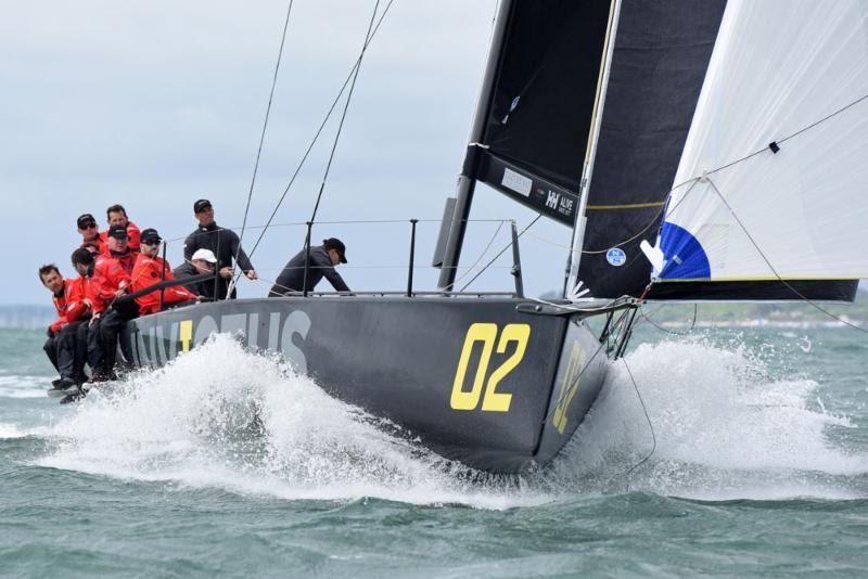Big speeds in big winds for Invictus in the FAST 40  fleet on day 2 of the Vice Admiral's Cup - photo © Rick Tomlinson / www.rick-tomlinson.com