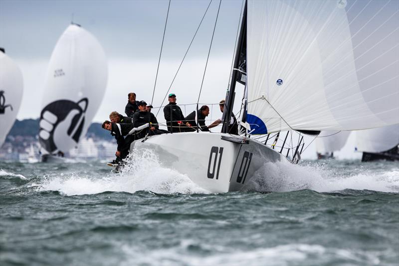 Girls on Film in the Fast 40 fleet during the IRC Nationals - photo © RORC / Paul Wyeth / www.pwpictures.com