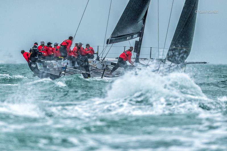 Lendy Cowes Week 2017 day 5 photo copyright Sam Kurtul / www.worldofthelens.co.uk taken at Cowes Combined Clubs and featuring the Fast 40 class