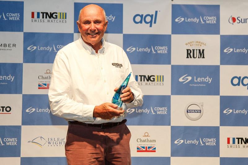 Peter Morton at the Lendy Cowes Week 2017 prize giving - photo © Paul Wyeth / Lendy Cowes Week