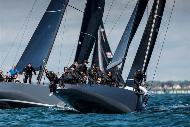 Success for Niklas Zennstrom's Fast40  Rán in the newly formed Grand Prix Zero class - 2022 RORC Vice Admiral's Cup photo copyright Paul Wyeth / pwpictures.com taken at Royal Ocean Racing Club and featuring the Fast 40 class