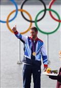 Ben Ainslie wins a historic fourth gold medal at the London 2012 Olympic Sailing Competition