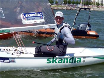 Giles Scott wins the Finn European Championships