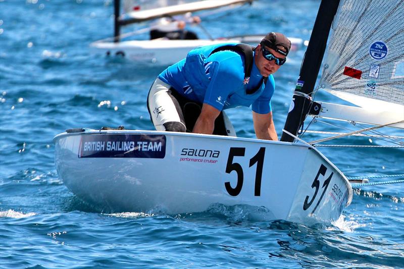 Day 3 of the Finn Europeans in Split photo copyright Robert Deaves taken at  and featuring the Finn class