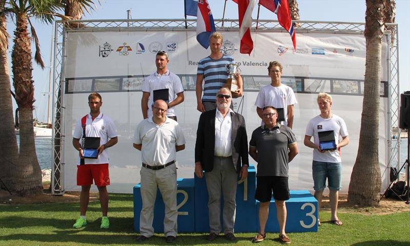 Winners of the Finn Silver Cup in Valencia photo copyright Robert Deaves taken at Real Club Nautico Valencia and featuring the Finn class