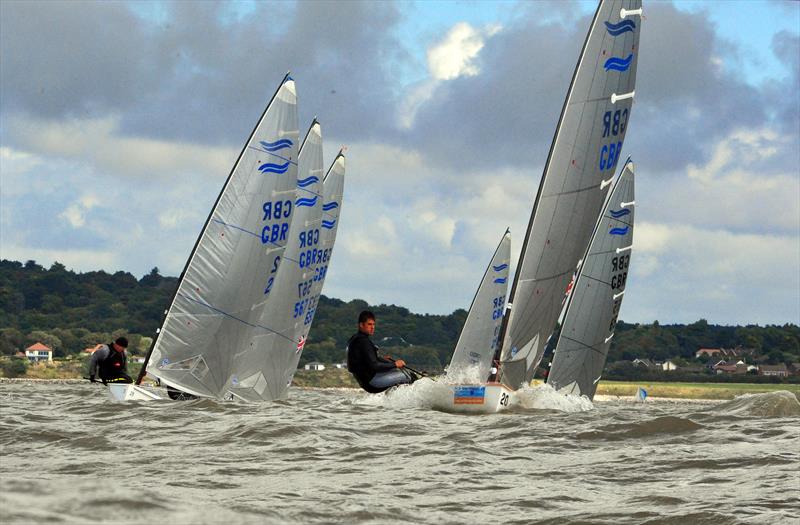 Suntouched Sailboats Finn UK Masters and Northern Championship at West Kirby photo copyright Gill Potter taken at West Kirby Sailing Club and featuring the Finn class