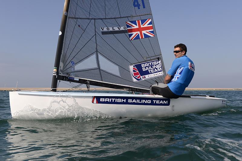 Giles Scott sailing - photo © Rick Tomlinson / British Sailing Team