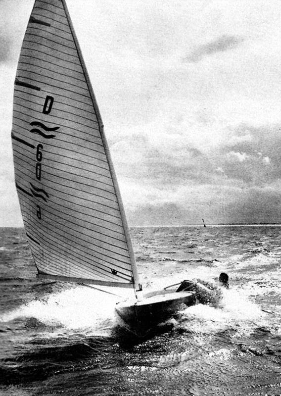 Paul Elvström sailing his Finn photo copyright IFA taken at  and featuring the Finn class