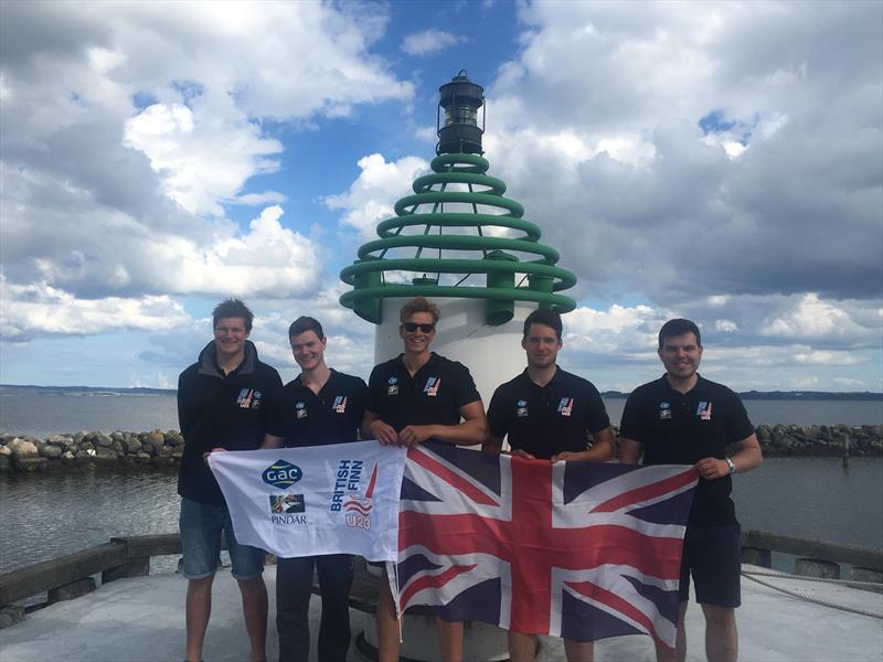 The U 23 lads at the Silver Cup in Aarhus this summer photo copyright BFA taken at Sailing Aarhus and featuring the Finn class