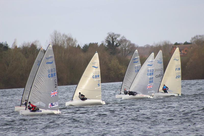 Finns at Alton Water photo copyright Steven Mitchell taken at Alton Water Sports Centre and featuring the Finn class