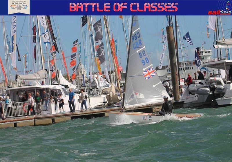 Battle of the Classes photo copyright Simon Lovesey taken at  and featuring the Finn class