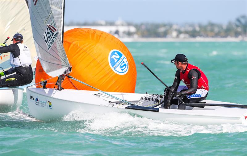 2018 World Cup Series, Miami photo copyright Richard Langdon / Sailing Energy taken at  and featuring the Finn class