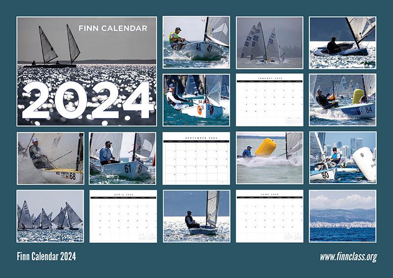 2024 Photo Calendar photo copyright Robert Deaves taken at  and featuring the Finn class