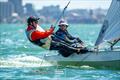 Tom Gordon and Jack Fletcher sailing Cletus - Fireball Worlds at Geelong day 4 © Alex Dare, Down Under Sail