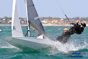 Greg Allison and Richard Watson finish third at the Fireball worlds in Mandurah, Australia