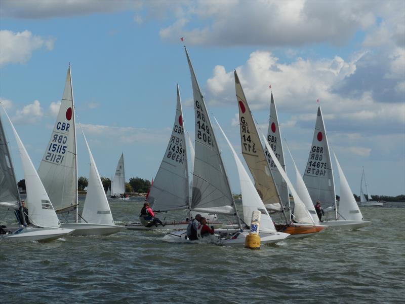 Fireballs during Blackwater Sailing Club Week