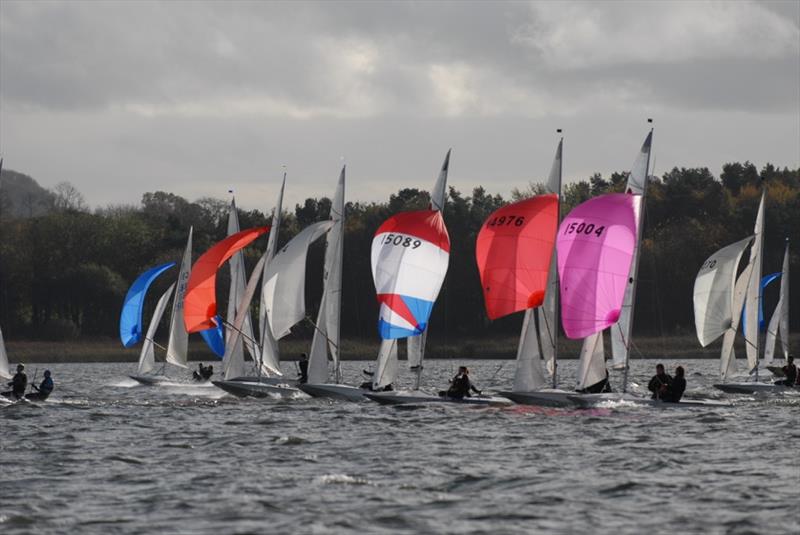 Fireball Inlands at Chew Valley Lake photo copyright Errol Edwards taken at Chew Valley Lake Sailing Club and featuring the Fireball class