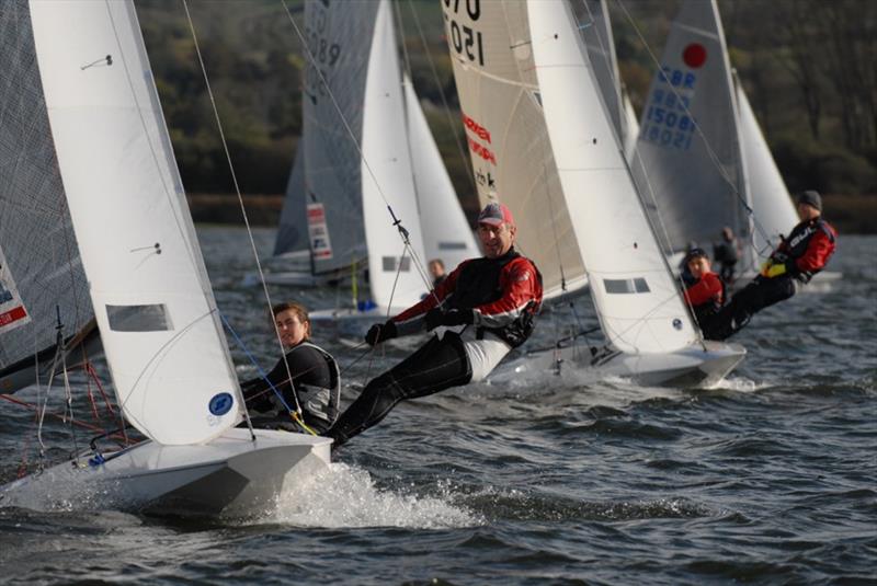 Fireball Inlands at Chew Valley Lake photo copyright Errol Edwards taken at Chew Valley Lake Sailing Club and featuring the Fireball class