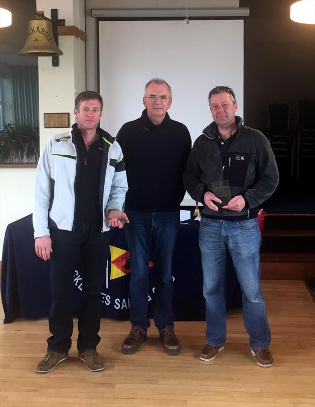 Noel Butler & Stephen Oram finish 2nd in the Skerries Fireball Open photo copyright Frank Miller taken at Skerries Sailing Club and featuring the Fireball class