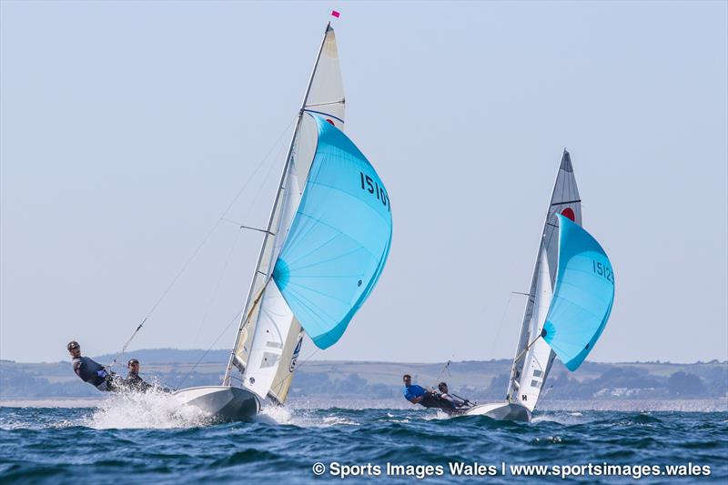 Gul Fireball UK Nationals at Plas Heli photo copyright Alan Dop / www.sportsimages.wales taken at Plas Heli Welsh National Sailing Academy and featuring the Fireball class