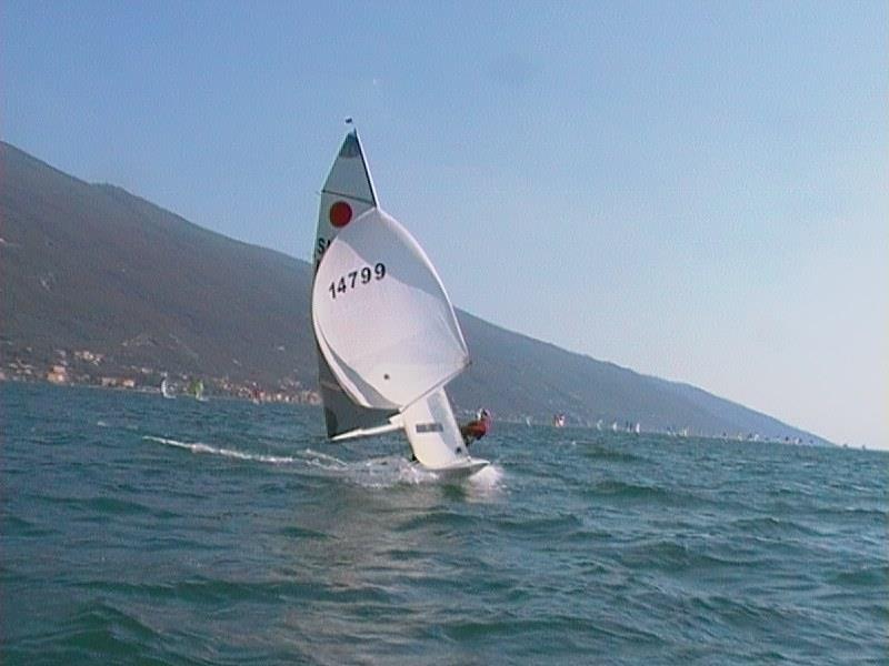 Claude Mermod and Ruedi Moser from Switzerland win the Fireball Europeans at Lake Garda photo copyright Yacht Club Acquafresca taken at Yacht Club Acquafresca and featuring the Fireball class